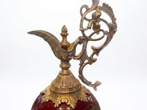 JARRA ORNAMENTAL DE PORCELANA Y BRONCE "SEVRES" jarra ornamental de porcelana y bronce "sevres"